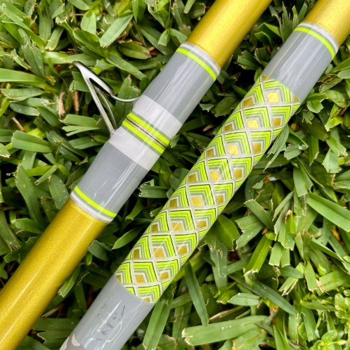 CTS SVU1303-2 Aspen with Gray, White, Silver and Chartreuse Thread (Shippable)