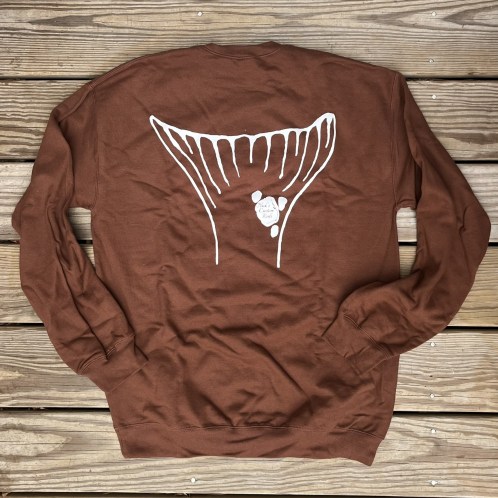 Drum Tail Cocoa Crewneck Sweatshirt