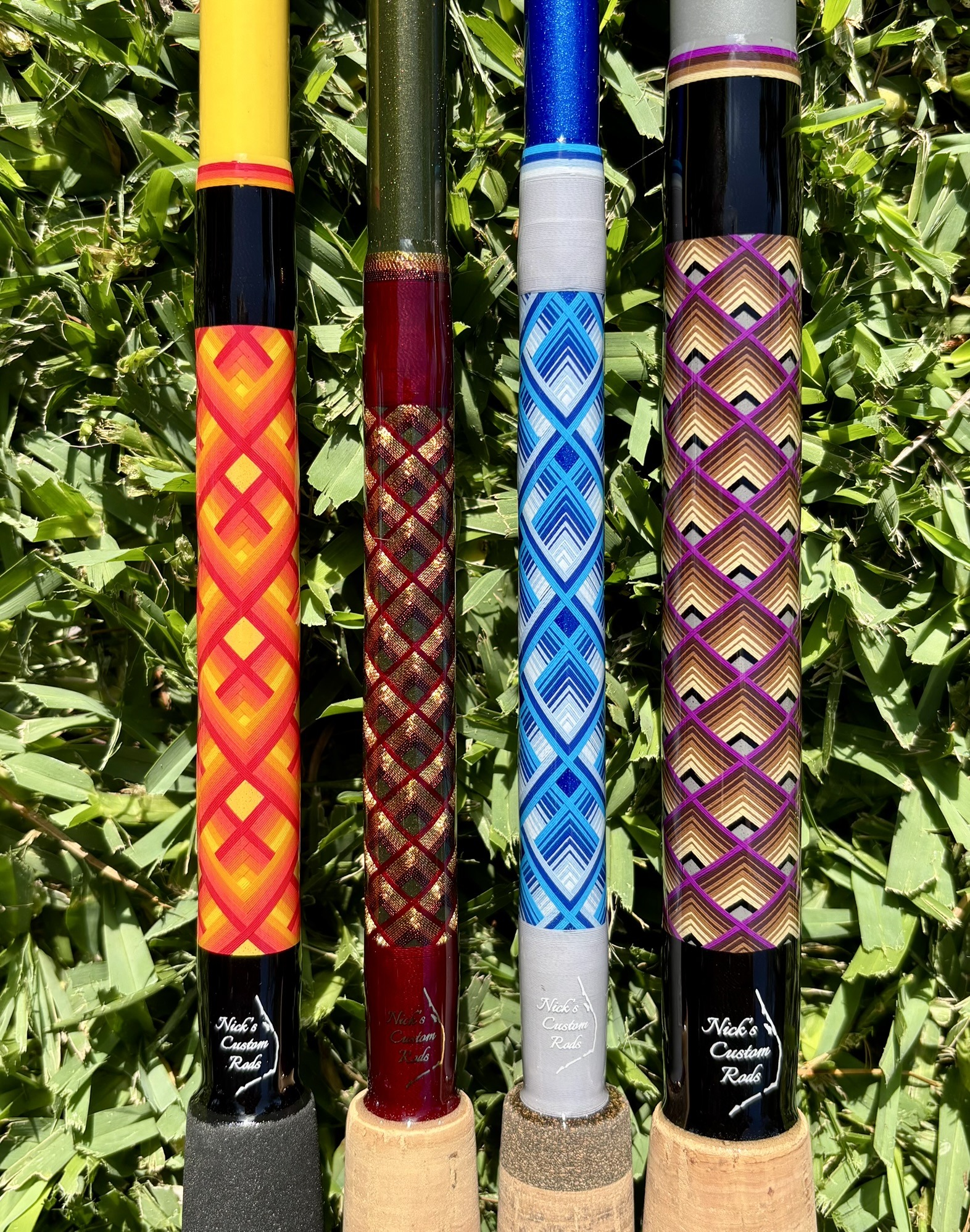 Conti's Custom Rods A Variety of 4 CTS Spinning Rods for Sale - Nicks Custom Rods